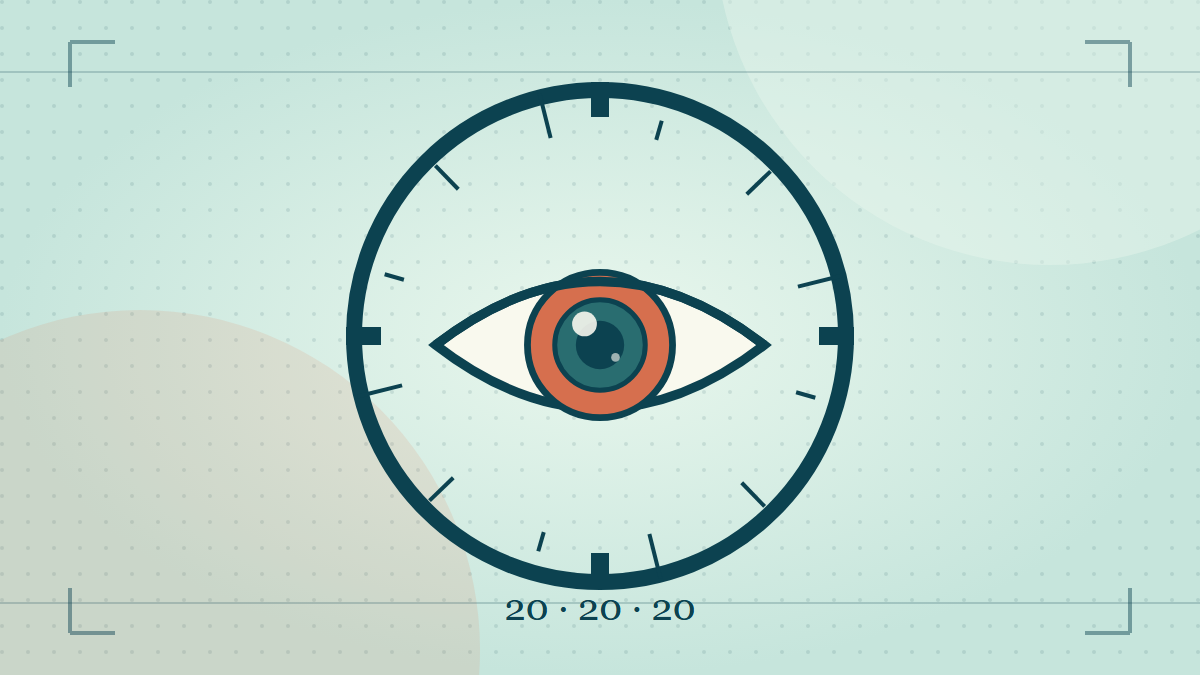 Illustration for The 20-20-20 rule: a simple screen break