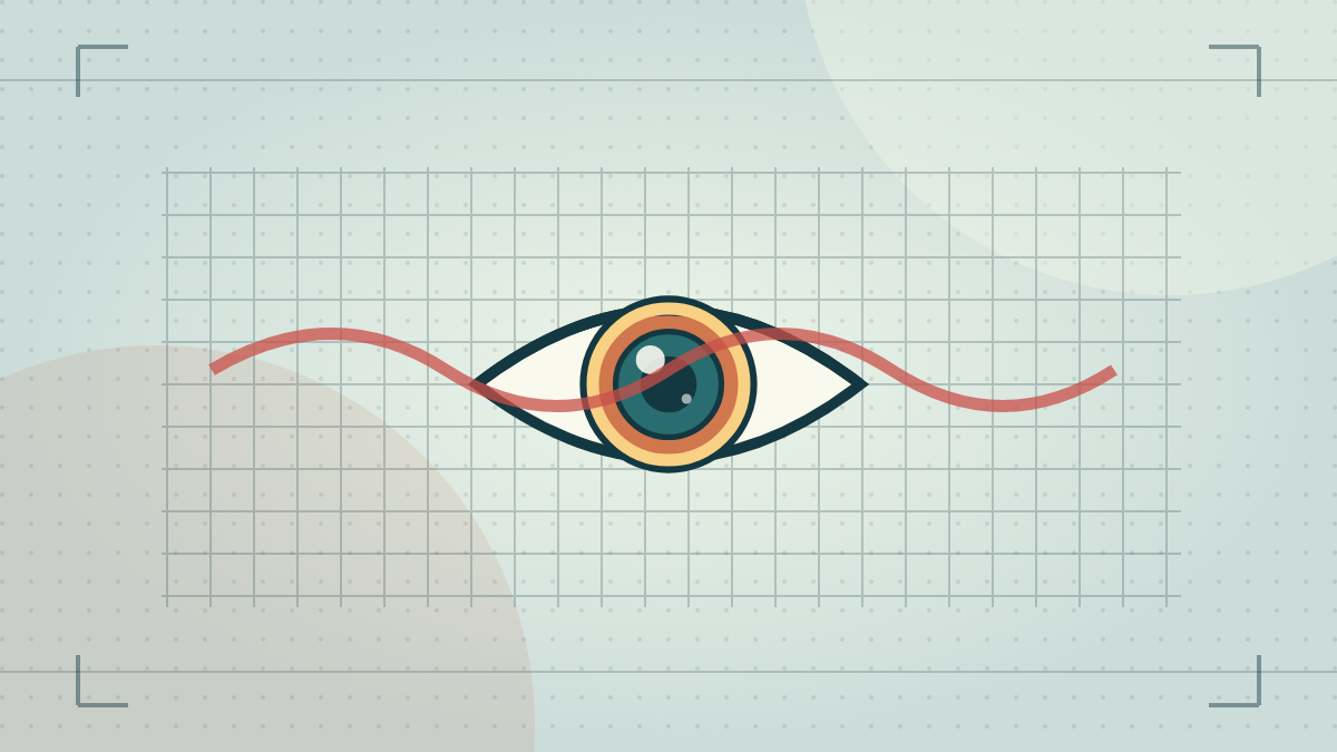 Illustration for Age-related macular degeneration: central vision changes