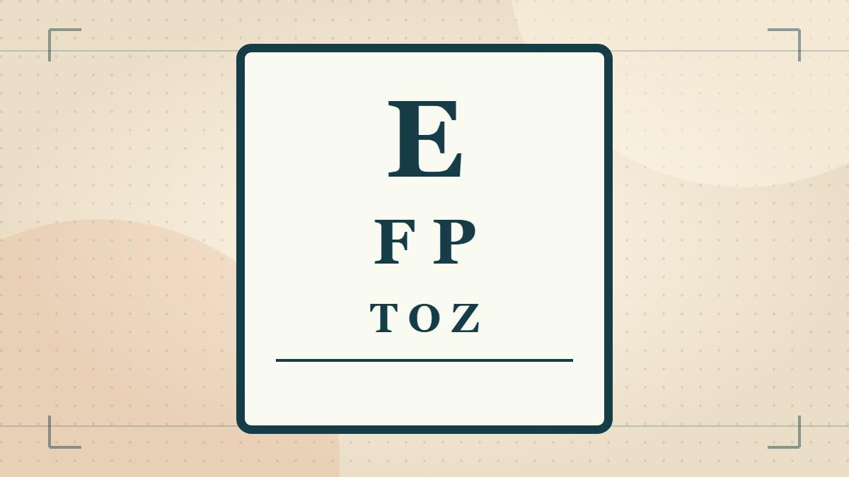 Illustration for 20/40 vision explained without the jargon